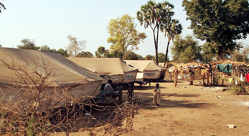 A refugee camp in Maban County, South Sudan. (Photograph: © Viktor Pesenti)
