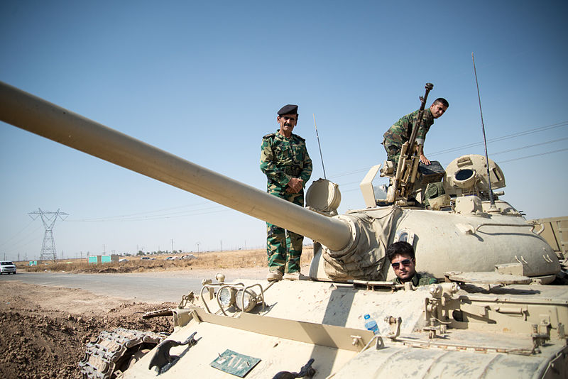 Peshmerga Fighters in Kirkuk