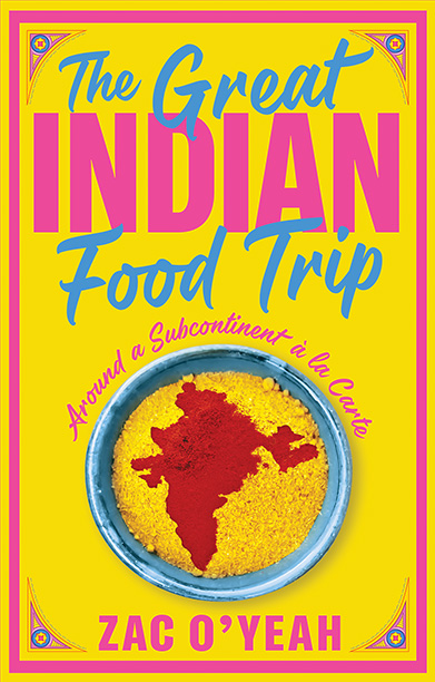 Indian Food Trip book cover India in turmeric on couscous
